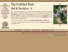 Tablet Screenshot of cobbledpath.com